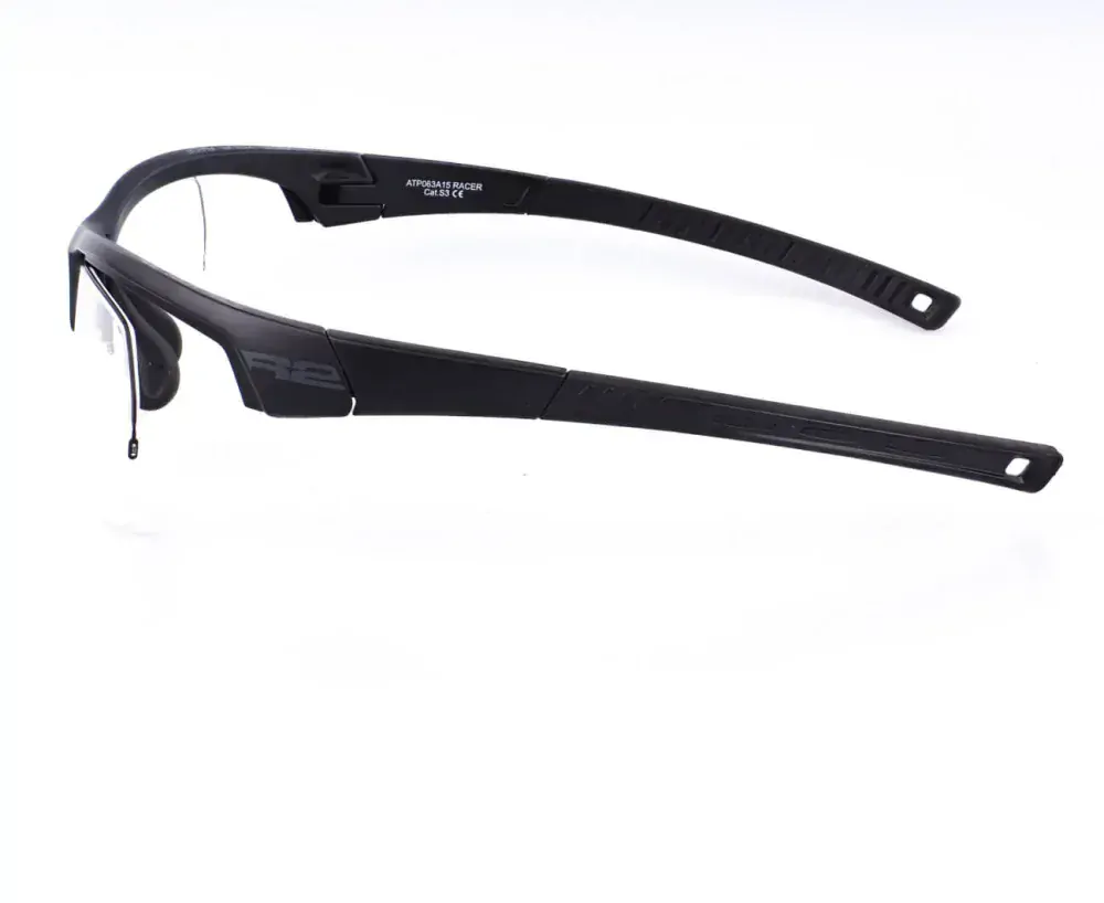 Racer, černý, zabrousit lze pouze klasicky prohnutá dioptrická skla, báze 2,0 - 6,0