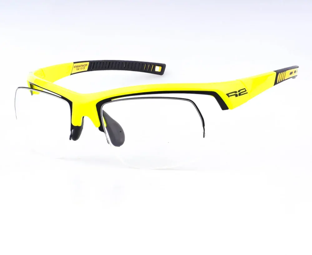 Racer, žlutý, zabrousit lze pouze klasicky prohnutá dioptrická skla, báze 2,0 - 6,0