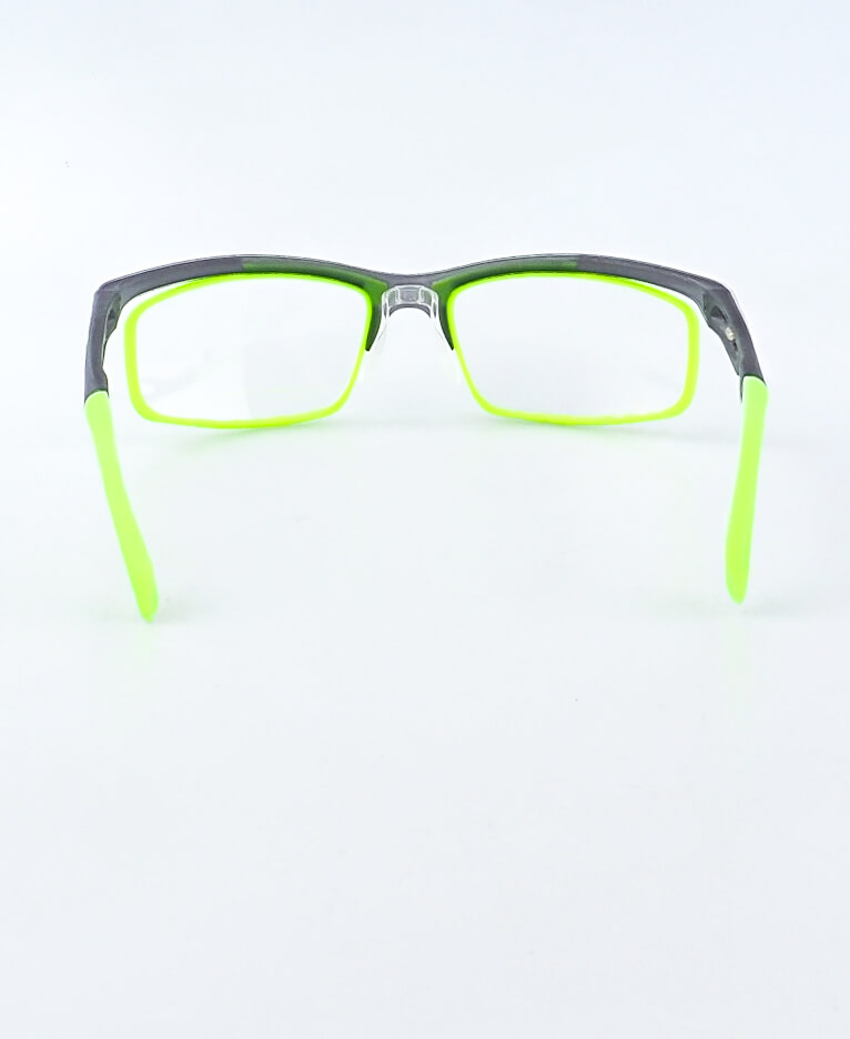 VULCAN šedo - zelená, zabrousit lze pouze klasicky prohnutá dioptrická skla, báze 2,0 - 6,0