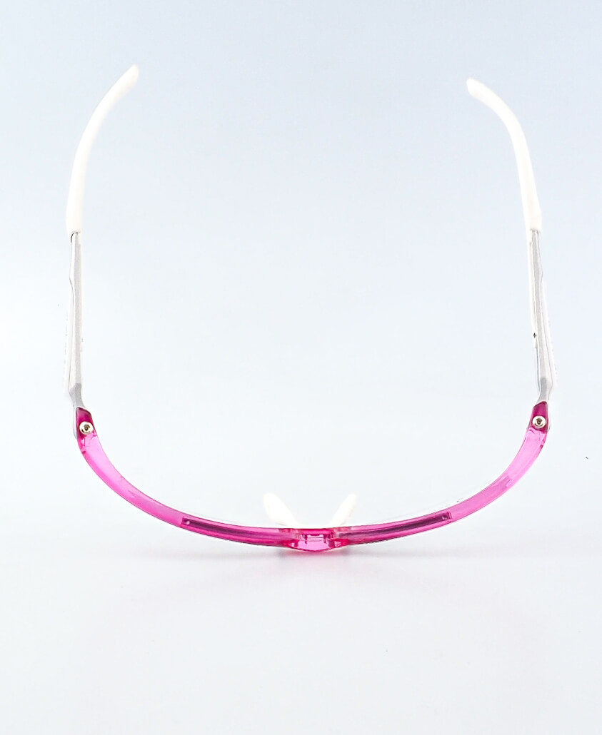 MAYA růžová, zabrousit lze pouze klasicky prohnutá dioptrická skla, báze 2,0 - 6,0