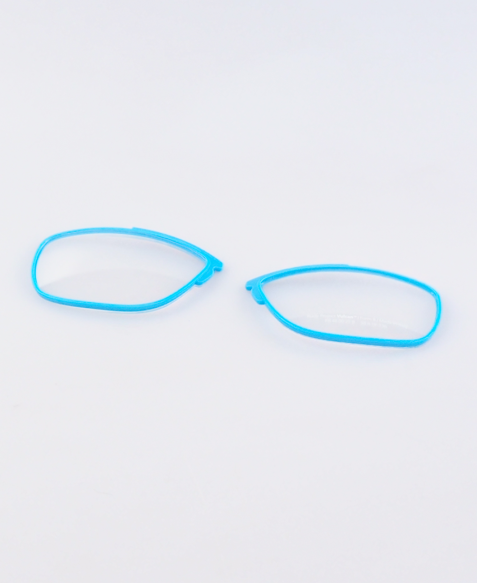 Náhradní dok modrý k brýlím Vulcan na dioptrická skla do brýlí Rydon slim, pro zábrus klasicky prohnutých skel