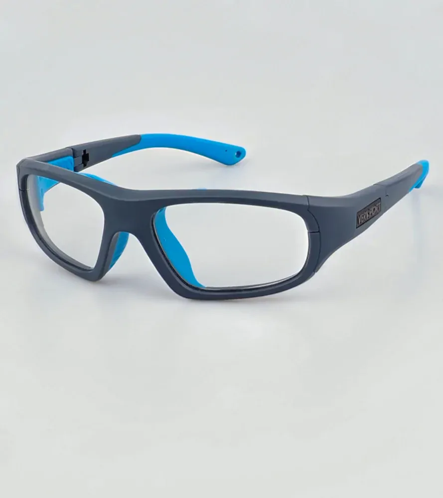 ZEUS černo-modrá velikost 56, zabrousit lze pouze klasicky prohnutá dioptrická skla, báze 2,0 - 6,0