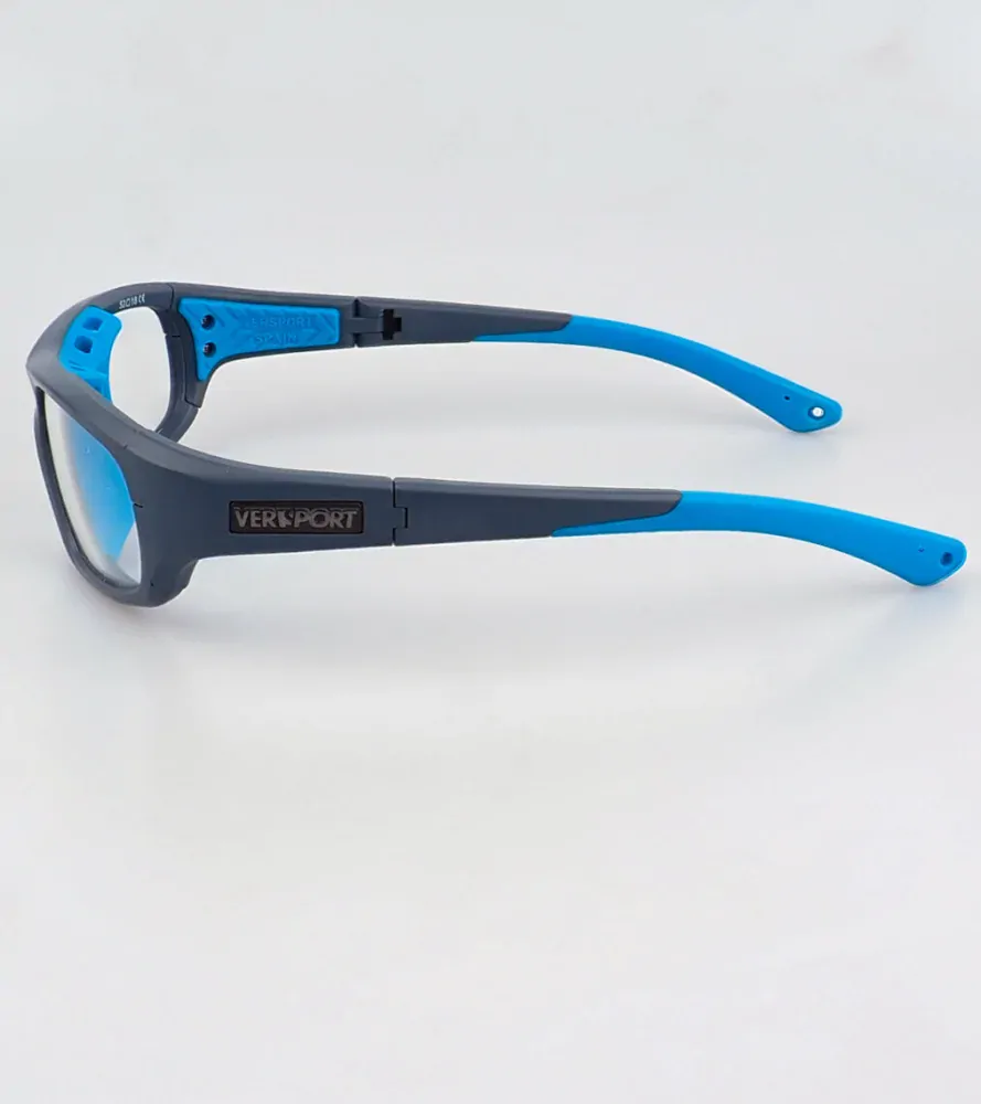 ZEUS černo-modrá velikost 56, zabrousit lze pouze klasicky prohnutá dioptrická skla, báze 2,0 - 6,0