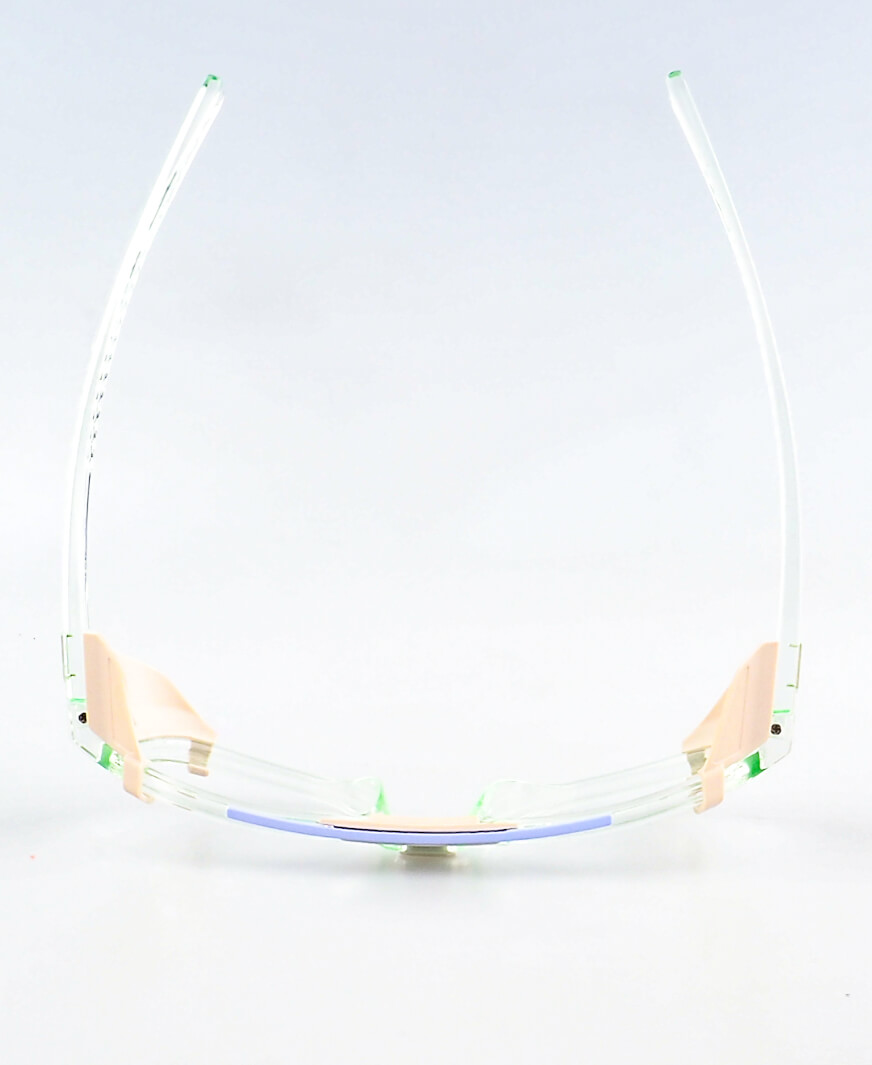 Slack Julbo transparentní s oddělávacím bočním krytem proti slunci na horách, zabrousit lze pouze klasicky prohnutá dioptrická skla, báze 2,0 - 6,0