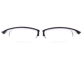 Náhradní dok na dioptrická skla do brýlí Racer, pro zábrus klasicky prohnutých skel