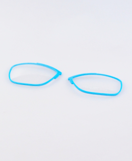 Náhradní dok modrý k brýlím Vulcan na dioptrická skla do brýlí Rydon slim, pro zábrus klasicky prohnutých skel